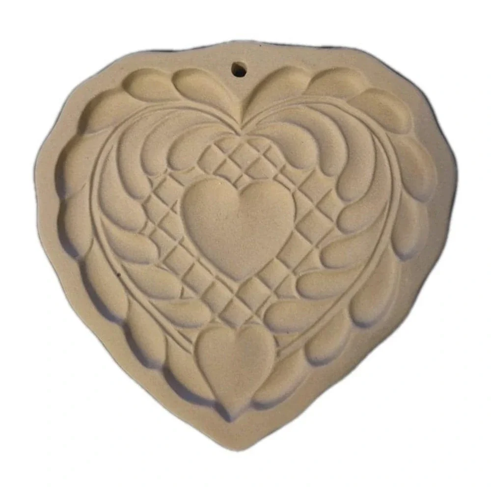 Vintage 1988 Heart Cookie Press Cutter by Brown‎ Bag Cookie Art Hill Design